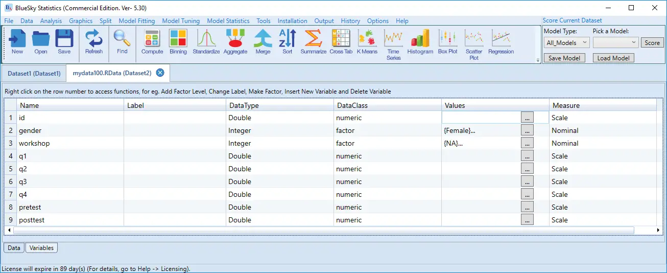 A Comparative Review Of The BlueSky Statistics GUI For R | R4stats.com